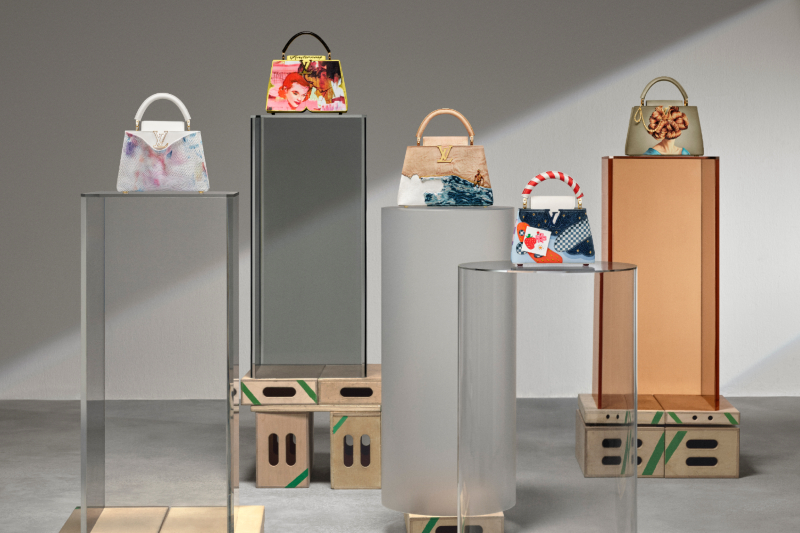 Louis Vuitton Artycapucines koleksiyonunun beşinci bölümünü sunuyor