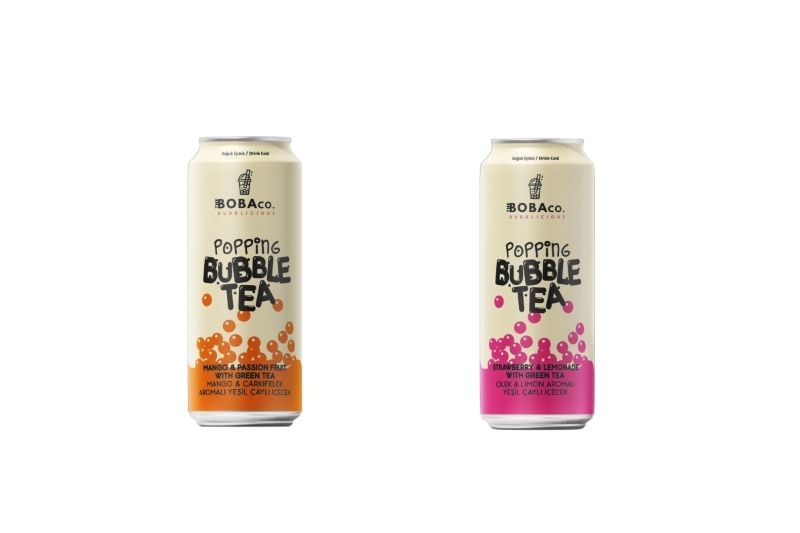 Bubble Tea Türkiye’de ilk kez teneke kutuda: Popping Bubble Tea