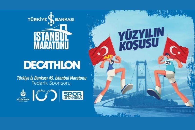 Decathlon, Türkiye İş Bankası 45. İstanbul Maratonu tedarik sponsoru oldu!