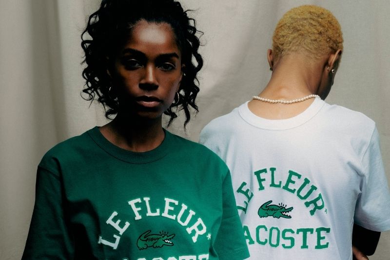 Le Fleur ve Lacoste yeni koleksiyon iş birliğini duyurdu