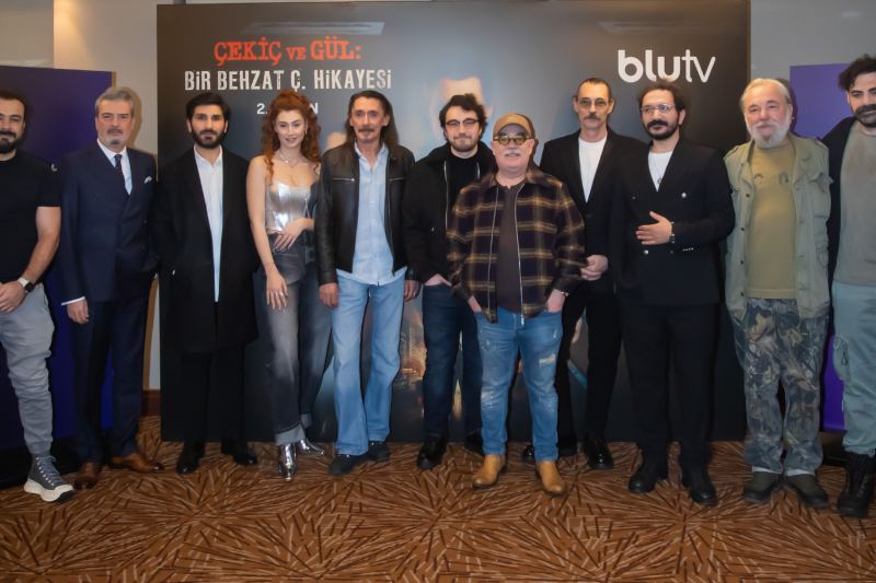 BluTV’nin merakla beklenen dizisi Çekiç ve Gül:Bir Behzat Ç. Hikayesi, 2. sezonunu kutlamak için bir araya geldi