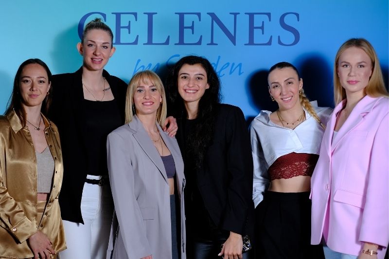 Celenes By Sweden, milli voleybolcu Gizem Örge ile iş birliğini özel bir davetle kutladı