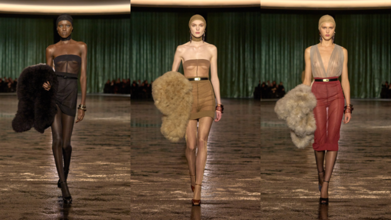 Saint Laurent 2024 Sonbahar/Kış #PFW