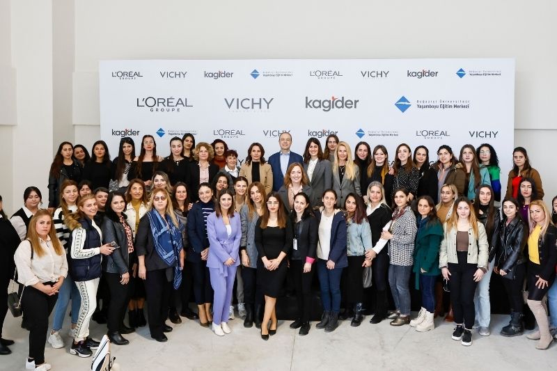 Vichy, Kagider ve Büyem iş birliği ile hayata geçirilen eğitim ve istihdam programı Hatay’da başladı