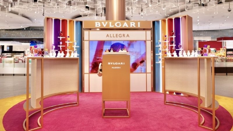 Bvlgari Allegra’nın yapay zeka tarafından oluşturulan parfüm deneyimi, ilk kez İstanbul Havalimanı’nda tanıtıldı!