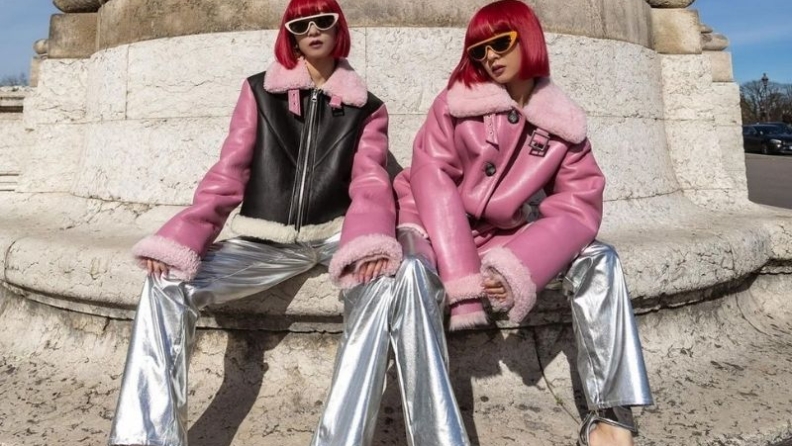 Louis Vuitton İlkbahar-Yaz 2024 Koleksiyonu’ndan yeni “LV Split Cat-Eye” güneş gözlüklerini tanıtıyor