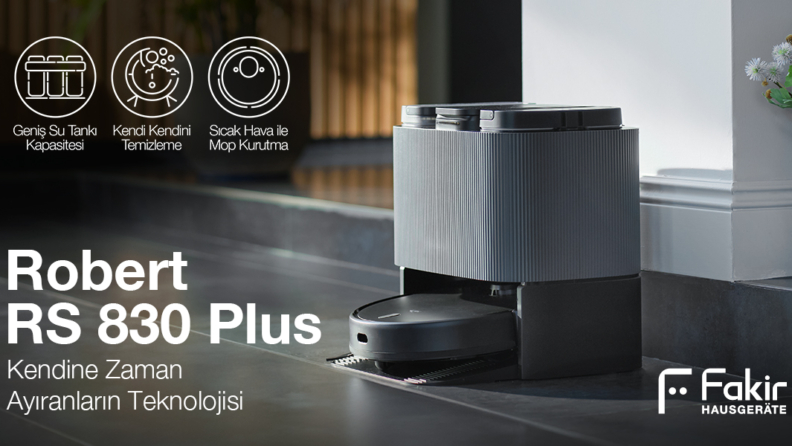 Evinizin Yeni Temizlik Asistanı: Robert RS 830 Plus Robot Süpürge