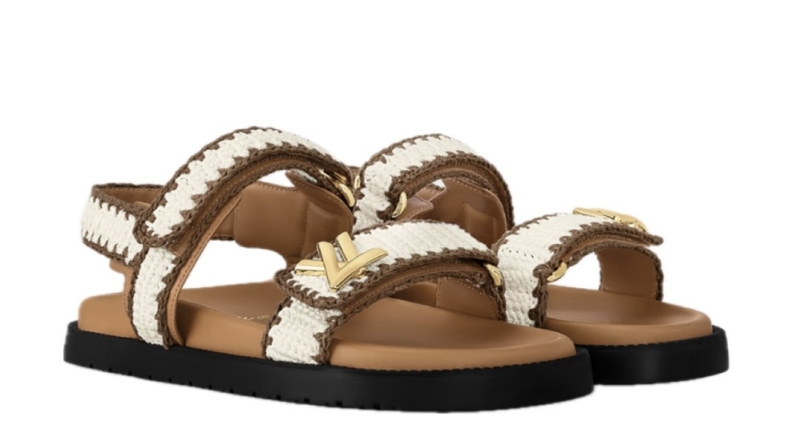 LV Sunset Flat Comfort Sandal