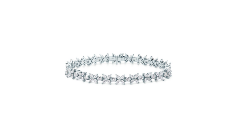 Tiffany Victoria: Cluster Tennis Bracelet