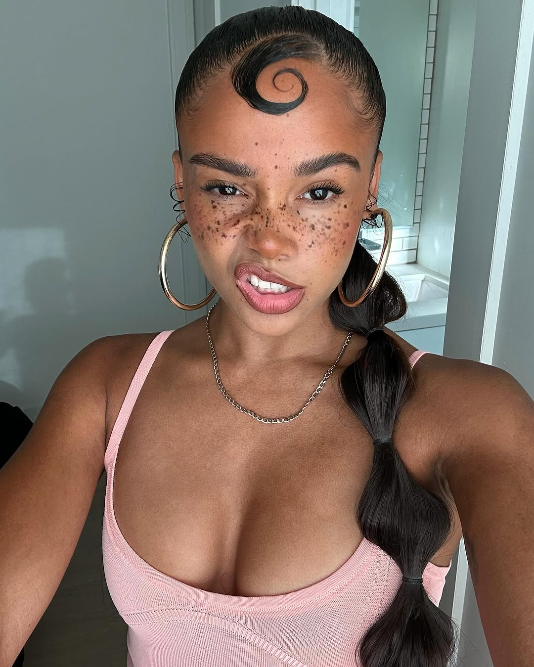 eğlenceli saç modeli