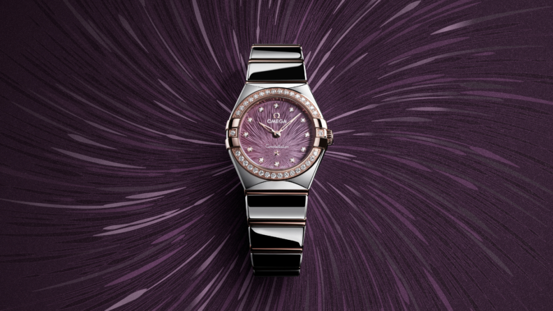 Yeni OMEGA Constellation Koleksiyonu  zamanı mücevher ile harmanlıyor