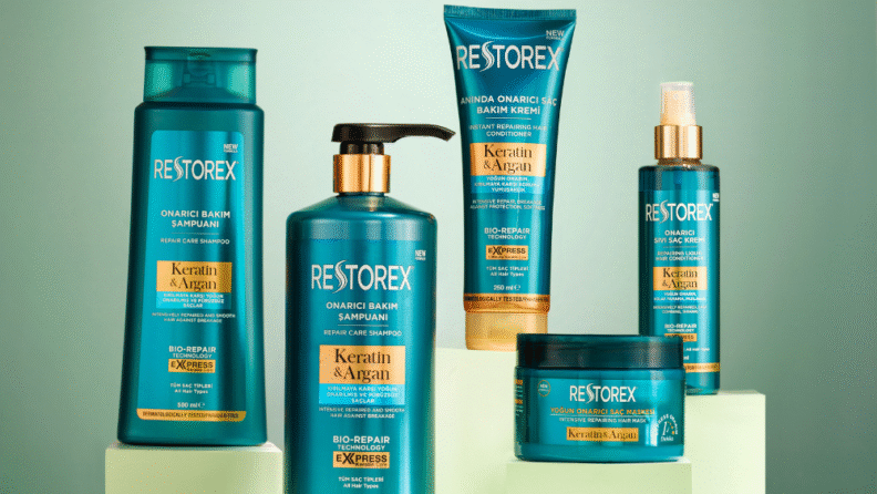 Restorex’ten Keratin & Argan Serisi ile yıpranmış saçlara onarıcı çözüm geldi