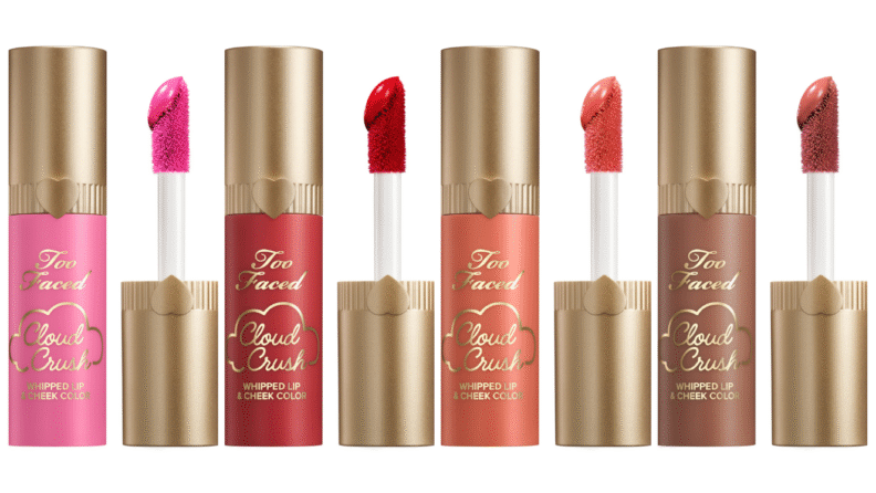 Tek ürünle maksimum etki: Too Faced Cloud Crush Whipped Lip & Cheek Color