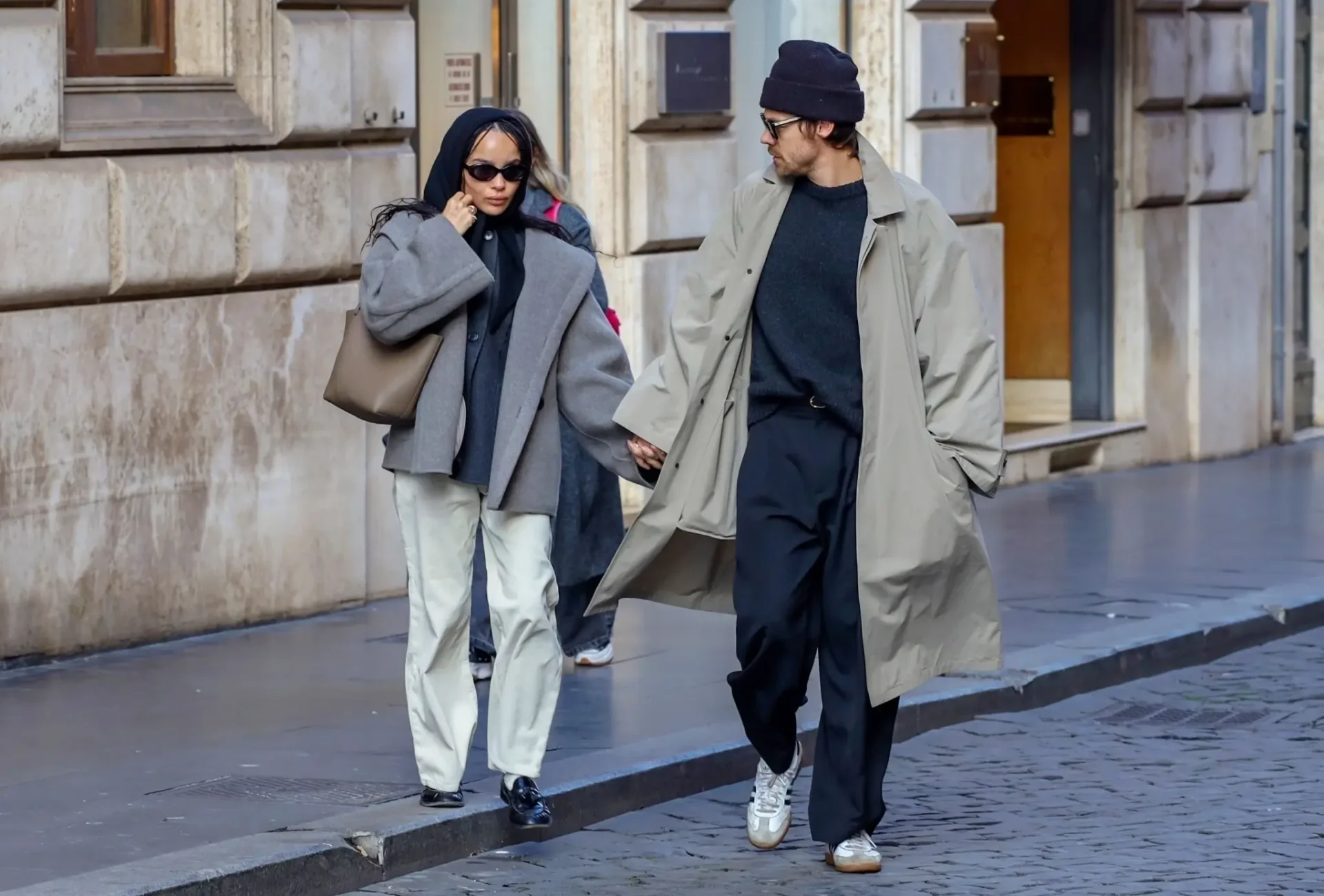 Harry Styles ve Zoe Kravitz’in çift stili
