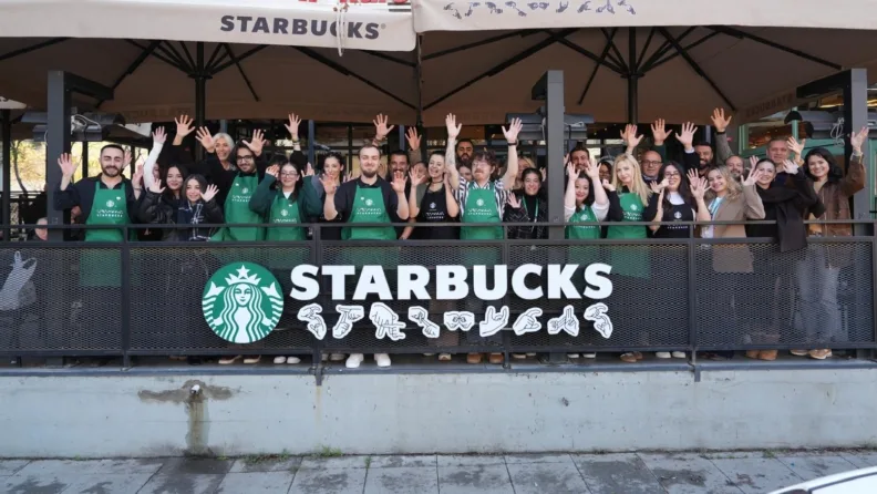 Starbucks’tan Türkiye’de bir ilk: İşaret dili konseptli mağaza