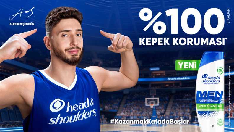 Head & Shoulders, Alperen Şengün ile bir arada