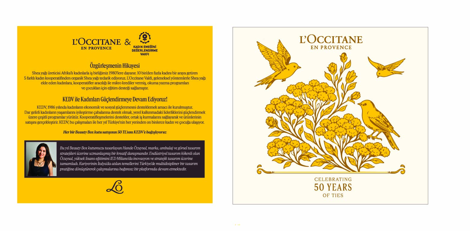 Kadın emeğine, ustalığa verdiği değerle büyüyen L’Occitane 50. Yılını kutluyor