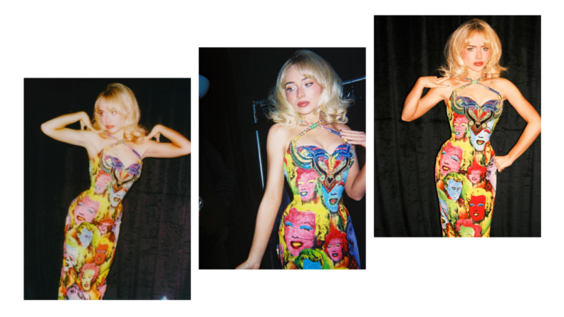 Warhol baskılı Versace elbise: Arşivden sahneye dönen bir ikon
