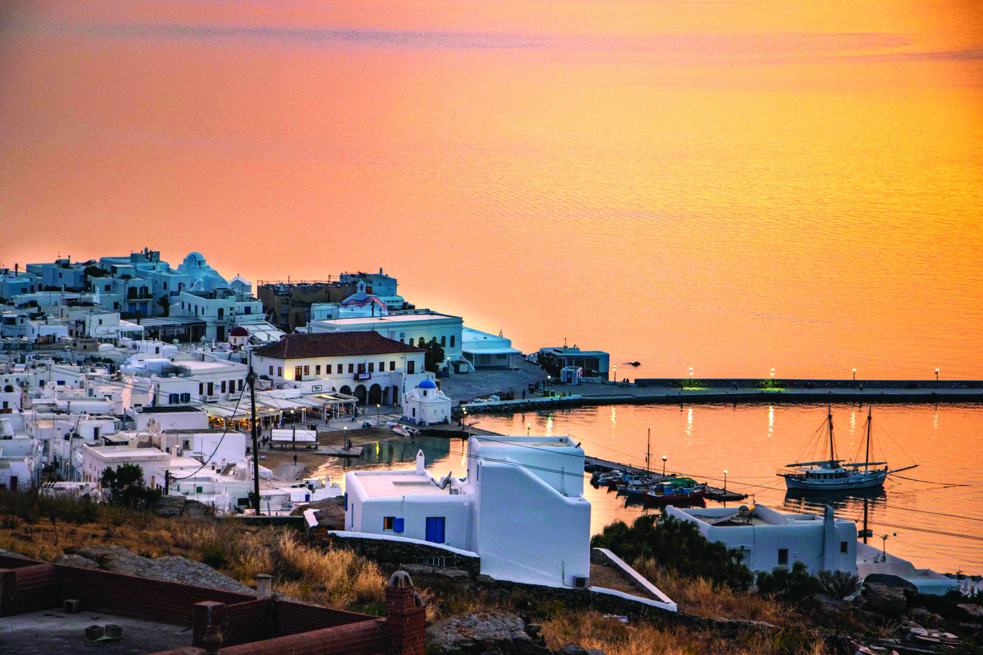 Deniz Marşan ile Mykonos