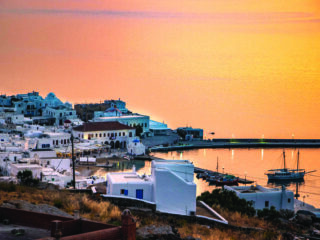 Deniz Marşan ile Mykonos