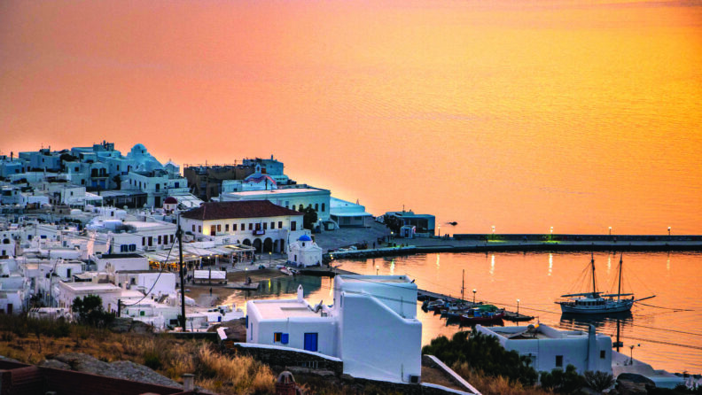 Deniz Marşan ile Mykonos