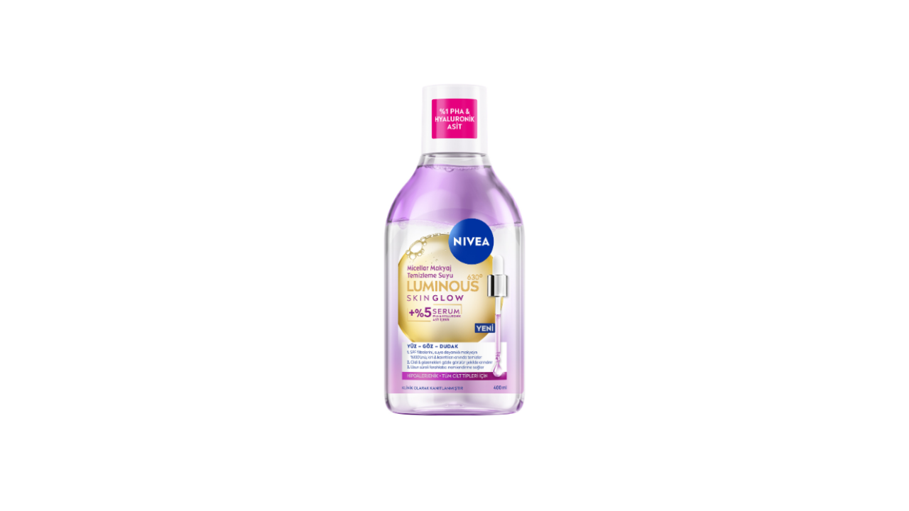 NIVEA Skin Glow Micellar Makyaj Temizleme Suyu