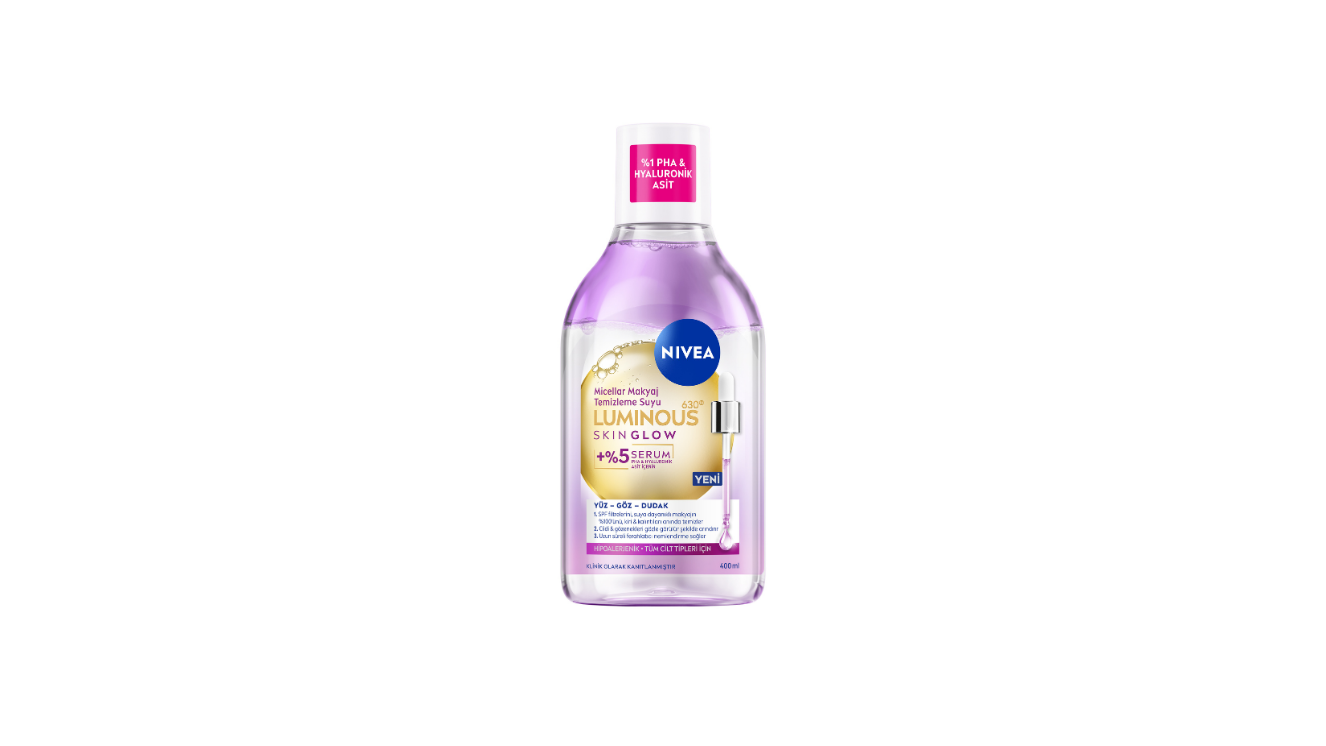 NIVEA Skin Glow Micellar Makyaj Temizleme Suyu