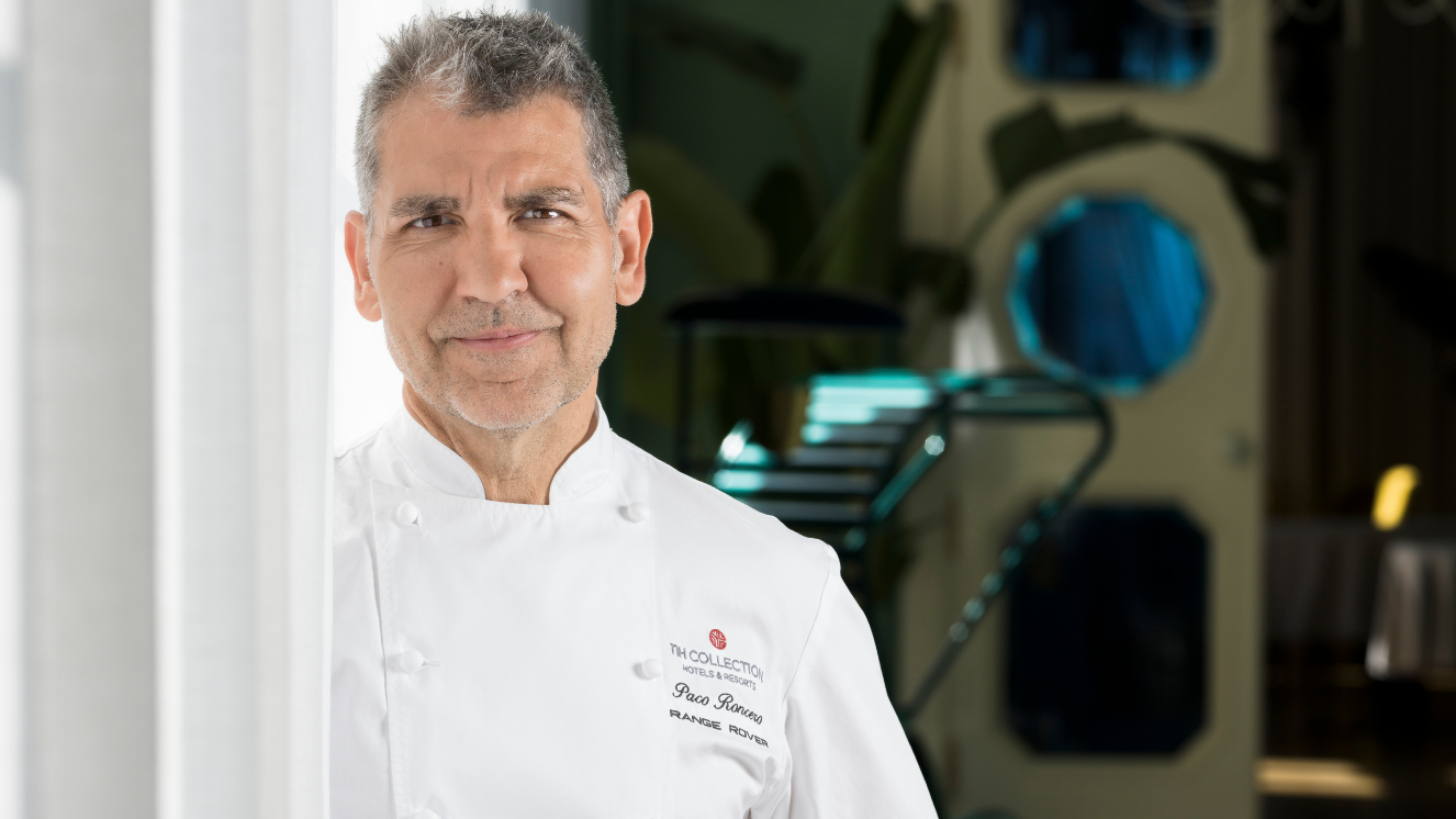 Michelin yıldızlı şef Paco Roncero, gastronomi tutkunları için Ruins Luxury Resort’ta