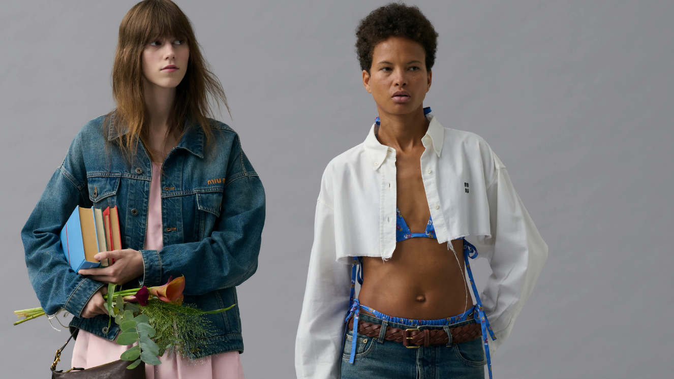 Miu Miu denim koleksiyonu: 90'lar ruhuna modern bir yorum