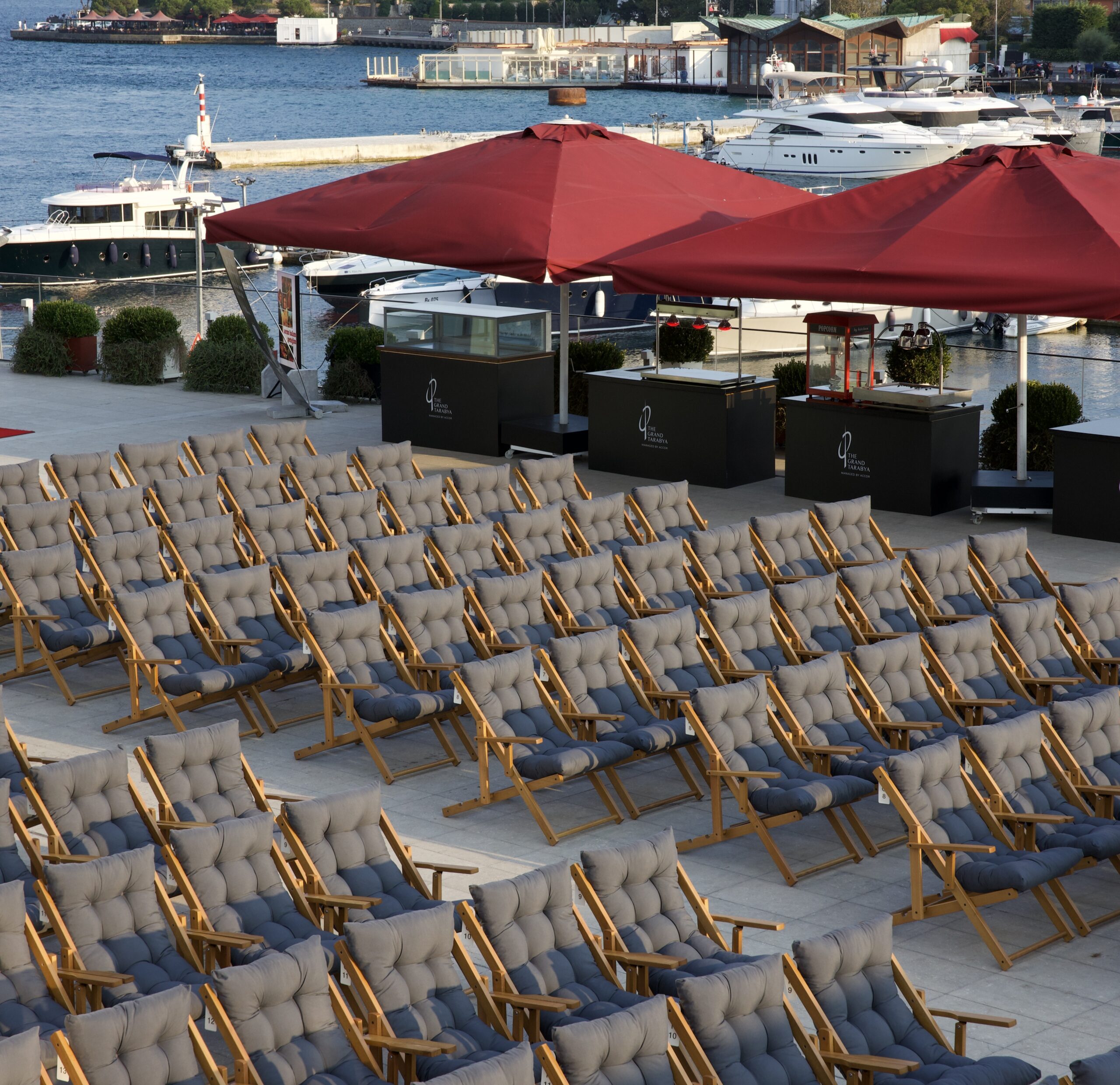 The Grand Tarabya'da Privia ile açık hava sinema geceleri başladı!