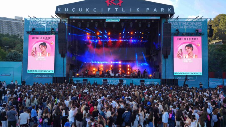 Gençliğin ritmi, 5. Watsons Gençlik Festivali’nde yükseldi