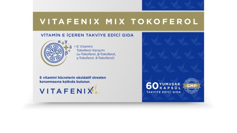 Vitafenix’ten yeni E Vitamini desteği: Tam spektrum formülüyle Mix Tokoferol