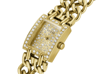 Guess Micro Mod ile altın renginin zarif ışıltısı